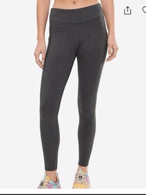 Pact Black High-Waist Leggings